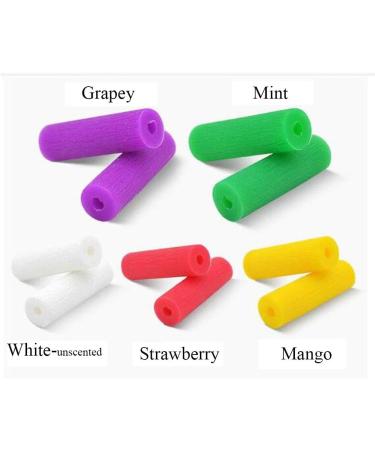 Aligner Chewies 12 pcs/6 Pairs Orthodontic Chew Bubble Gum for Invisalign Trays Unscented White White-unscented - Buy Online on GoSupps.com