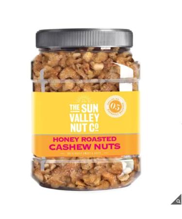 Sun Valley Honey Roasted Cashews | Sweet and Salty | Crunch and Nutty Sweetness | 1.1kg