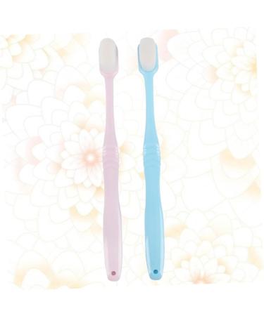 Minkissy 2-Pack Children's Toothbrushes | Soft Bristles Manual Toothbrushes for Kids & Pregnant Women | Fur Design Oral Care - Buy Online on GoSupps.com