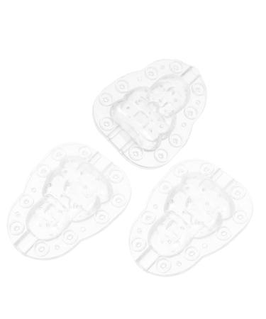 BESPORTBLE 12 pcs Tool DIY Ginseng Mould Clear Small Supply Growth Reusable Supplies Peach Tools Gourd Transparentx4pcs 9x8cmx4pcs