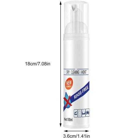 Stain Remover Sprays Waterless Clothing Cleansing Foam for Nearly All Types of Fabrics - Stains Extinguisher Carpet Cleaner Sprays - All-Purpose Rinse- Dry Washing Sprays for Down Jacket Sofa 12b - Buy Online on GoSupps.com