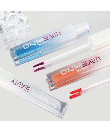 Color Changing Lip Gloss Lip Oil Tinted Peaches Plumping Magic Mood Lipstick - High-Shine Clear Shimmer Lip Stain & Balm for Longlasting, Hydrated Lips - 3 Count Pack - Buy Online on GoSupps.com