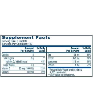 Citracals Maximum Plus Calcium Citrate + D3 280 Caplets Calcium Citrate 650 mg+and Vitamin D 25 mcg+Zinc 5.5 mg - Buy Online on GoSupps.com