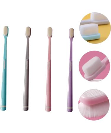 Minkissy Soft Toothbrush Set for Pregnant Women - 4 Microhaar Oral Care Tools for Postpartum Mouth Cleaning - Buy Online on GoSupps.com