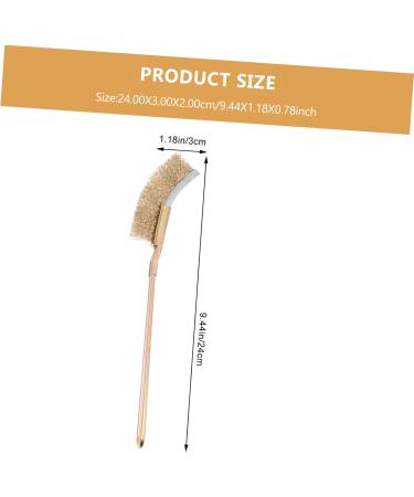 NOLITOY 2 Sets Bird Cage Cleaning Brush Metal Wire Brush Pet Items Bird Supplies Cage Birdcage Broom 24X3X2CMx2pcs As Shownx2pcs - Buy Online on GoSupps.com