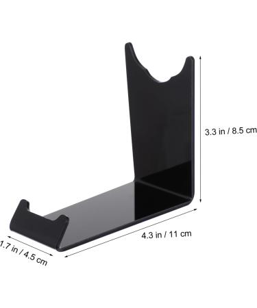 Belliffy 2-Piece Bart Display Stand - Durable Acrylic Razor Holder for Electric Razors | International Shipping - Buy Online on GoSupps.com