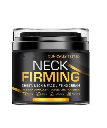 Gold Collagen Anti-Aging Cream Neck Firming Cream Neck Mask Firming Cream Desalination Neck Care Anti-Aging Cream For (Color : 1Count (Pack of 1))
