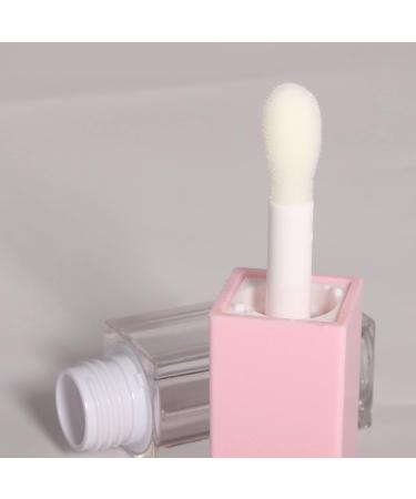 24pcs 5ml Empty Square Pink Lip Gloss Tubes Wholesale with Big Wand - Lip Gloss Containers - Buy Online on GoSupps.com