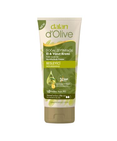 Hand and Body Cream Olive Oil Moisturizing Normal to dry skin Family Size Men Women 8.45 oz or 250 ml - Buy Online on GoSupps.com