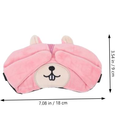 Healifty 4pcs Ice Mask Eye Cooler Pads - Cute 3D Travel Eye Masks for Cold Compress - Comfortable Pearl Fleece Eye Cover - Buy Online on GoSupps.com