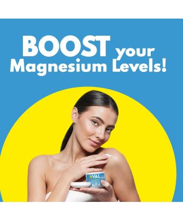 VAL Pure Zechstein Magnesium Pain Cream for Joints and Muscles - Organic Shea Butter Formula for Relief and Recovery - 4oz - Buy Online on GoSupps.com