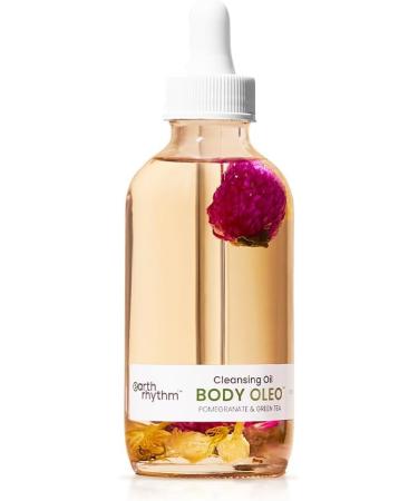 Earth Rhythm Pomegranate Green Tea Body Cleansing Oil | Repairs Skin Damage Soothes Skin Brightens Skin | Pomegranate & Green Tea | All Skin Types | Male & Female 100ml - Buy Online on GoSupps.com