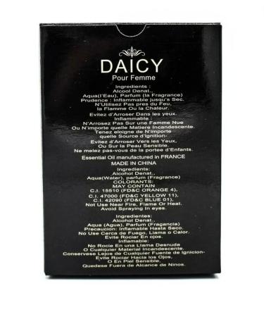 DAICY POUR FEMME Eau de Parfum 3.4 Fl.Oz Floral Woody Musk fragrance for Women - Buy Online on GoSupps.com