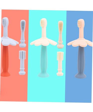 Minkissy Soft Bristle Toothbrush for Children 12 Months & Older | Pink Rubber Care Brush - 1 Pack - Buy Online on GoSupps.com