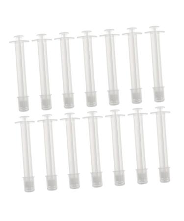 FRCOLOR 18pcs Private Area Medicine Boosters Lubricant Tube Shooters Medicines Female Lubricant Tube Feminine Products for Women Kit Cream Tool M1188 Aldult Push Tube Plastic White White 12x1.1cm