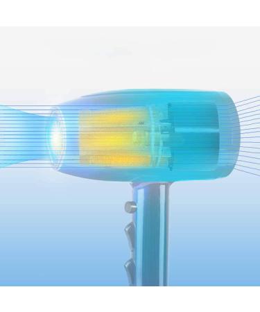 1800W Professional Hair Dryer Salon Hair Dryer Negative Ionic Blow Dryer 2 Speed 3 Heat Setting Cool Shot Button AC Motor Overheating Protection Lightweight Fast Dry with Concentrator Small - Buy Online on GoSupps.com