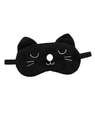 Beavorty 1pc Sleep Mask Sleeping Eye Patch Sleeping Eye Shade Sleeping Blindfold Mask Unicorn Eye Cover Cat Sleeping Blindfold Cat Eye Patch Cat Sleeping Mask Sleeping Eye Cover 1 Count (Pack of 1) Assorted Color