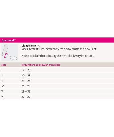 Medi Epicomed Elbow Bandage | Unisex Silver Size III | Compression Stabilizer for Tennis & Golfer's Arm | Breathable & Reversible Support - Buy Online on GoSupps.com