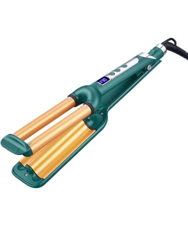 3 Barrel Curling Iron Professional Hair Waver for Women Tourmaline Ceramic Curling Wand Beach Wavy Curler With LCD Display Triple Barrel Hair Curler for Short Long Hair 16mm - Buy Online on GoSupps.com