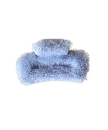 Hair Clips For Women Claw Clips Bow Hair Clips Claw Clips Claw Clips For Thick Hair Large Hair Clips(Color:Blue-S)
