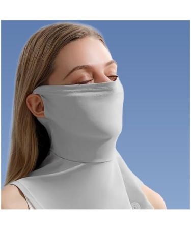 NAERTFD Sun Protection Mask | Breathable Full Face Veil for Women | Ice Silk Summer Outdoor Sports Mask - Buy Online on GoSupps.com