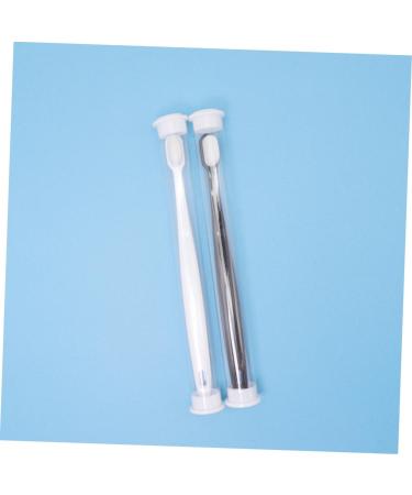 Minkissy 2-Pack Toothbrush Tool for Oral Care - Soft Fur Cleaning Brush for Dental Hygiene & Mouth Cleaning - Buy Online on GoSupps.com