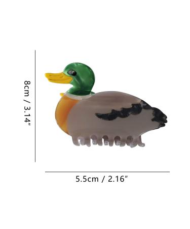Duck Claw Clips - Large Cellulose Acetate Hair Clips for Women - Buy Online on GoSupps.com