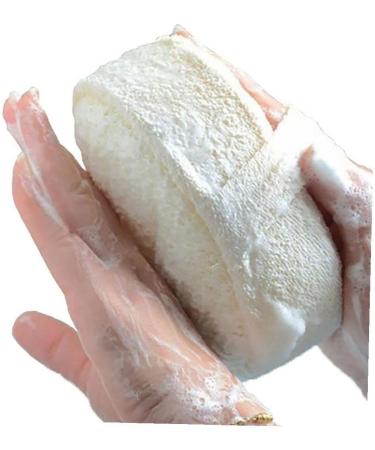 1pc Exfoliating Loofah Pads Natural Luffa Sponge Scrubber Brush Skin Deep Cleansing Tool Spa and Shower Scrubber for Men and Women for Women Girl Nice and Practical