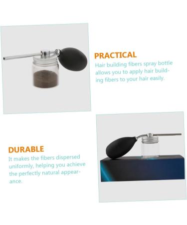 NOLITOY Duster Misting Spray Bottles for Hair Household Hair Fiber Holder Disposable Powder Spray Glass 19X6.5CM Assorted Color - Buy Online on GoSupps.com