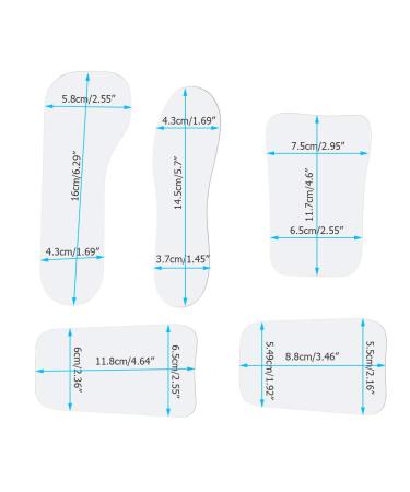 5-Piece Dental Reflector Mirror Set | Intraoral Photography Mirrors for Orthodontic Care & Dental Clinics - Buy Online on GoSupps.com