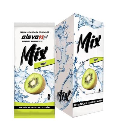 ELEVENFIT Eleven Fit Box of 12 Kiwi Flavor Mix Sugar-Free 100g
