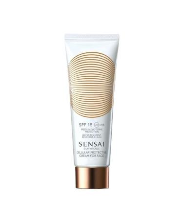 Kanebo Sensai Silky Bronze Cellular Protective Cream SPF 15 50ml - Face Sunscreen - Buy Online on GoSupps.com