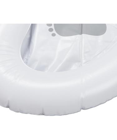 Inflatable Pool Foot Bath Basin with Pump Foldable Foot Soak for Swimming Pool Entry Ideal Ladder Footbath Accessory - Buy Online on GoSupps.com