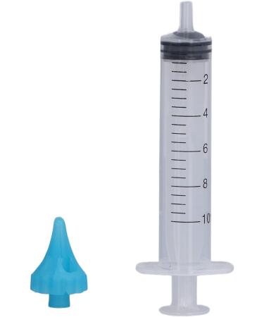 Ear Wax Remover Syringe - 10ml Ear Irrigation Tool for Babies & Adults | 4pcs Ear Wax Cleaner & Flusher - Buy Online on GoSupps.com