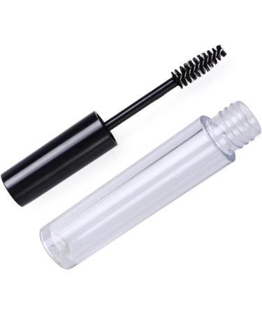 DRESSOOS 15 Pcs Eyelash Cream Bottle Empty Lash Tube Clear Mascara Tube oil Lash Serum Funnel Black - Buy Online on GoSupps.com