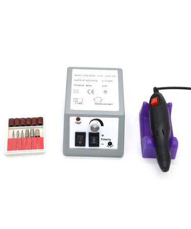 Electric Nail Drill Electric Nail File Set Pedicure Tools Manicure Grinder for Acrylic Gel Nails Home(Portable 20000 RPM) Nail Buffer Manicure Pedicure Polishing Tools