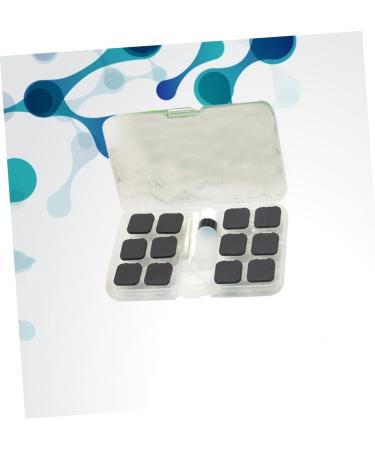 Gleavi Eye Contact Lens Case Set - Black Storage Container with Wiper & Accessories for Myopia - Portable Lensetui 15.8x9.5cm - Buy Online on GoSupps.com