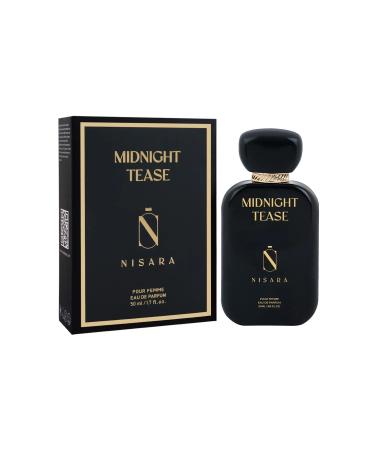 Midnight Tease Perfume for Women 50 ml | Long Lasting Eau De Parfum | Floral Woody Musky Fragrance | With Musk Cedarwood & Vanila Notes | 1.69 Fl Oz