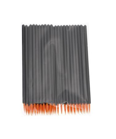 Beavorty 200 Pcs Disposable Eyeliner Brush Makeup Woman Makeup Brush Makeup Tools Artificial 9x6.5cmx2pcs Blackx2pcs