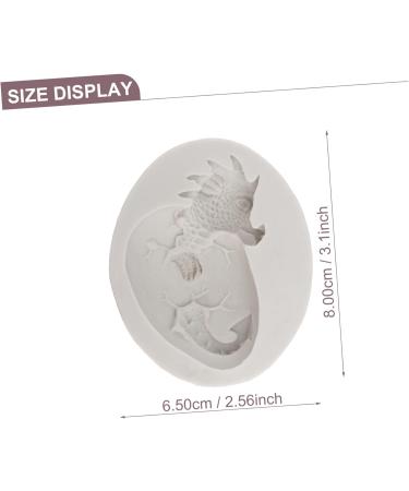 Tofficu 2pcs Silicone Soap Mold Easter Egg Mould Easter Soap Mold Easter Mousse Dragon Candy Mold Easter Fondant Dragon Egg Candy Clay Mold Silicone Molds Chocolate Mould White Cake Crayon - Buy Online on GoSupps.com