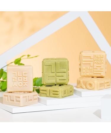 Overcome Soap CICA 3.5 oz - Natural Handmade Cold Process Soap with Centella Asiatica | Best Handmade Soap Bar for Skin Care - Buy Online on GoSupps.com