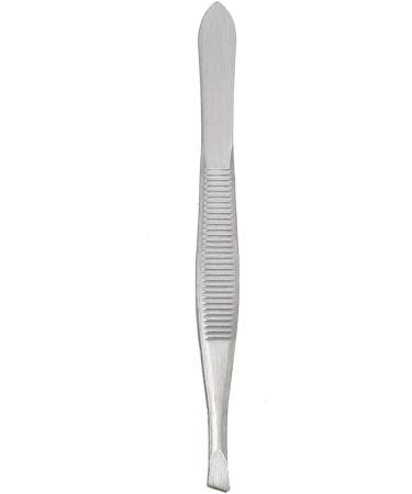 Ruelen Silver Eyebrow Tweezers - Precision Makeup & Cosmetic Tool for Effortless Grooming - Buy Online on GoSupps.com