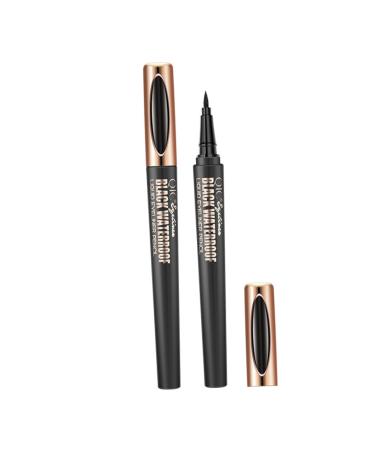 Beatifufu 2pcs Makeup Eyeliner Gel Liner Eyeliner Ink Liner Makeup Cosmetic Accessories Makeup Pens Abs Shell