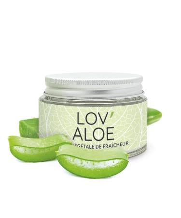 LOV'ALOE Bio face cream - With organic aloe vera - 99% ingredients of natural origin - Made in France - 50 ML - PROPOS'NATURE