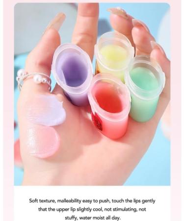 16 Pcs Lip Sleeping Mask Kit Moisturizing Lip Balm for Lips Repair to Prevent Dry Cracked Lips Tinted Lip Balm for Men and Women Fragrances - Buy Online on GoSupps.com