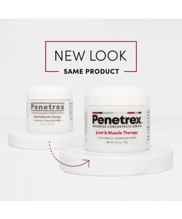 Penetrex Joint & Muscle Therapy 2oz Cream - Intensive Concentrate with Arnica, Vitamin B6, and MSM for Back, Neck, Hands, Feet - Premium Formula for Relief - Classic 2 Oz (Pack of 1) - Buy Online on GoSupps.com