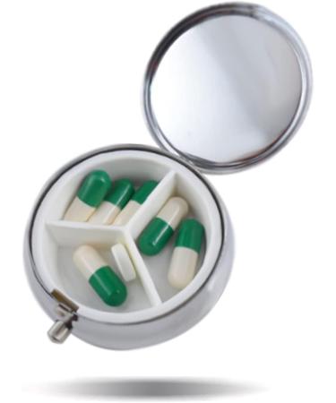 Small Pill Box Organizer | Portable Medicine Case for Vitamins & Tablets | Travel-Friendly Gift Set (Pack of 2 - Buy Online on GoSupps.com