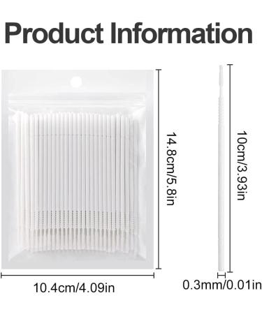 Buy KQNM 200-Piece Eyelash Brush & Eyeshadow Applicator Set - Soft Reliable Micro Applicators for Makeup & Cleaning - International Shipping Available - Buy Online on GoSupps.com