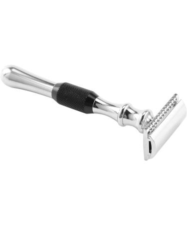 Guvkeug Alloy Classic Double Blade Razor Knife - Sleek Black Design for Precision Shaving | International Shipping Available - Buy Online on GoSupps.com