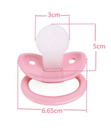 Adult 8.1oz Pink Bottle with Large Pacifier Set - Shop Now! - Buy Online on GoSupps.com